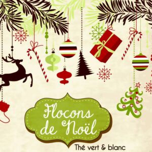 Thé vert flocons de Noël 100g