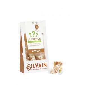 Curieux Nougats blanc tendre aux pistaches 100g
