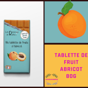 Tablette de fruit Abricot 80g