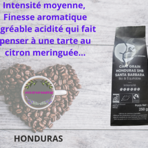 Café en Grain HONDURAS sachet de 250g