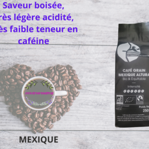 Café en Grain MEXIQUE sachet de 250g