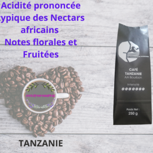 Café en Grain TANZANIE sachet de 250g
