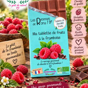 Tablette de fruit Framboise 80g