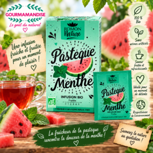 Rooibos Pastèque - Menthe BIO 16 sachets