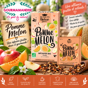 Pomme - Melon BIO 16 sachets Infusion