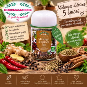 5 Epices 30g Mélange