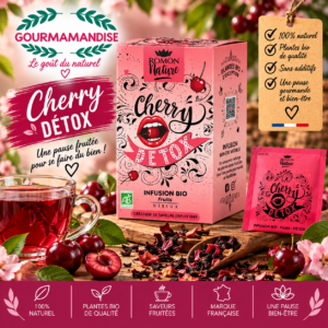 Cherry Détox boîte de 16 sachets (infusion)