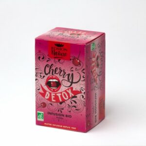 Infusion Cherry Détox boîte de 16 sachets