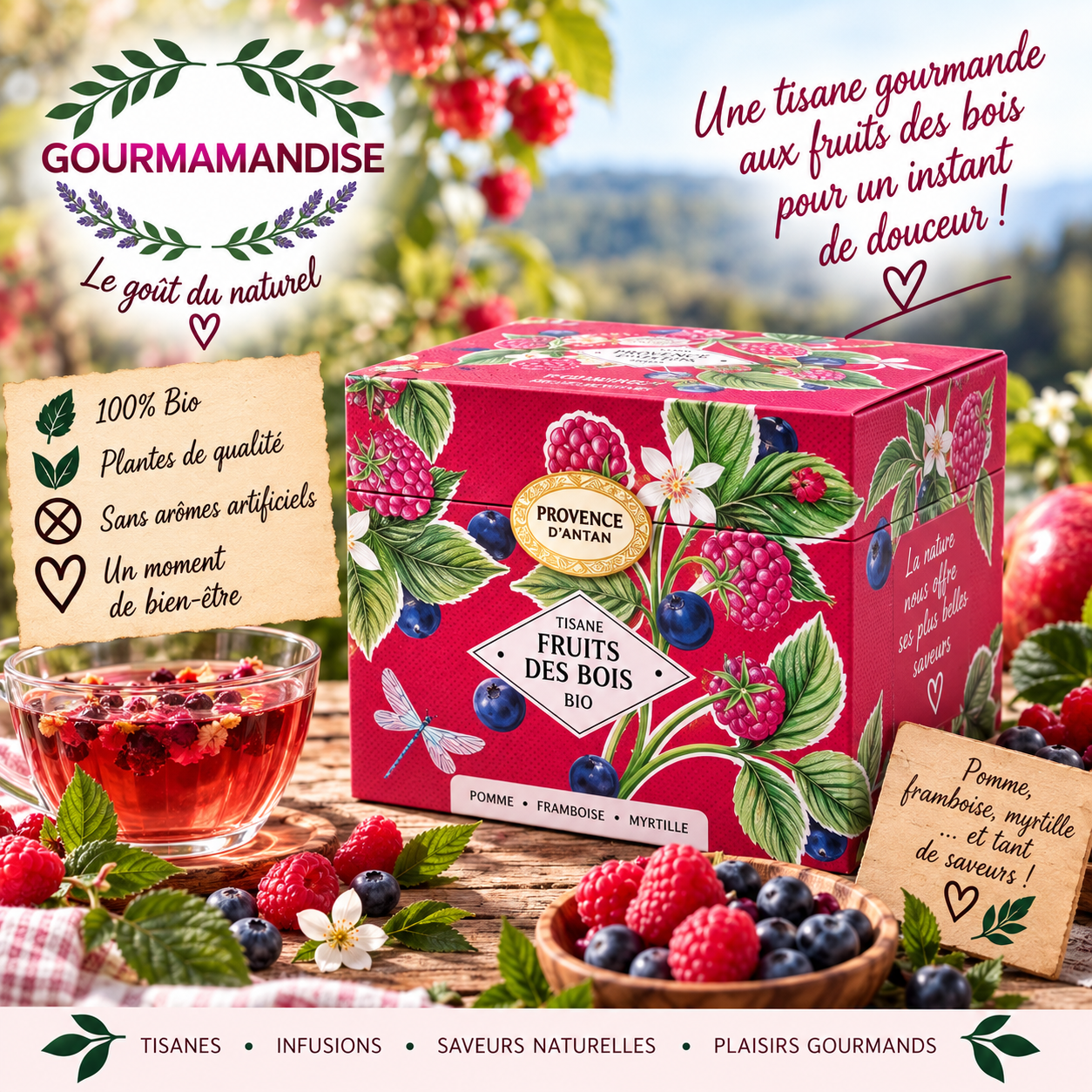 COFFRET FRUIT DES BOIS