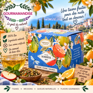 Coffret Métal Sommeil BIO boîte de 20 sachets