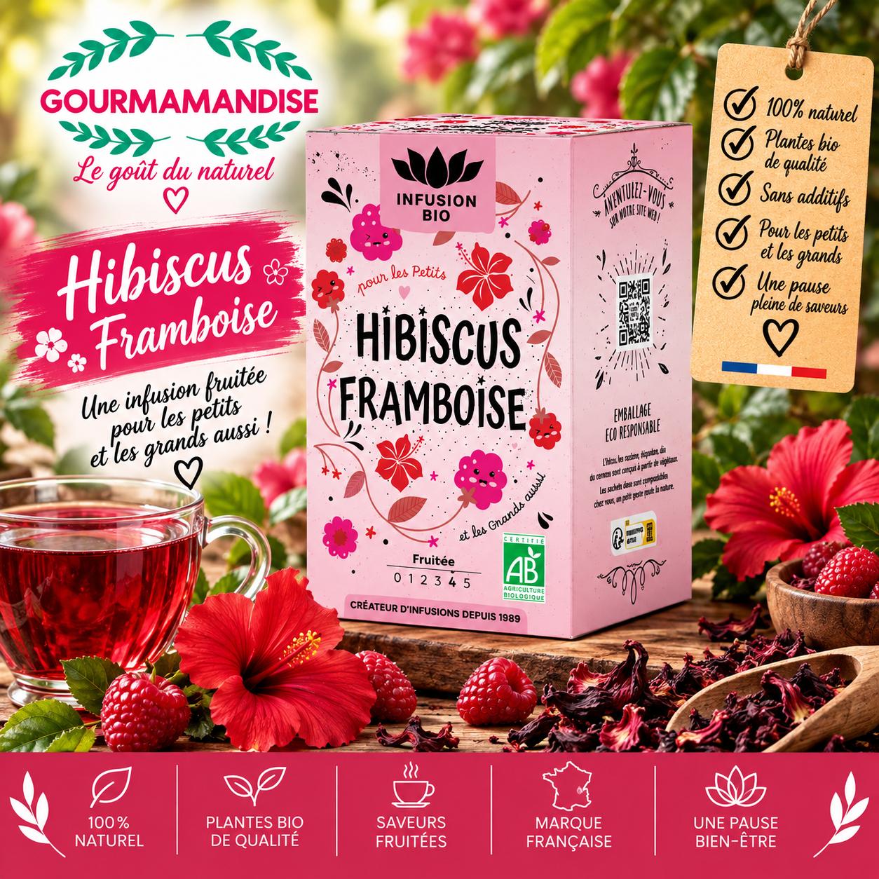HIBISCUS FRAMBOISE