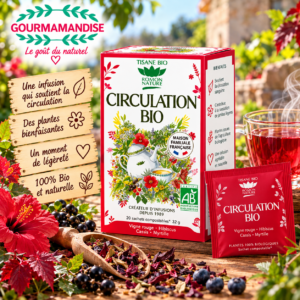 Circulation Bio boîte de 20 sachets Tisane