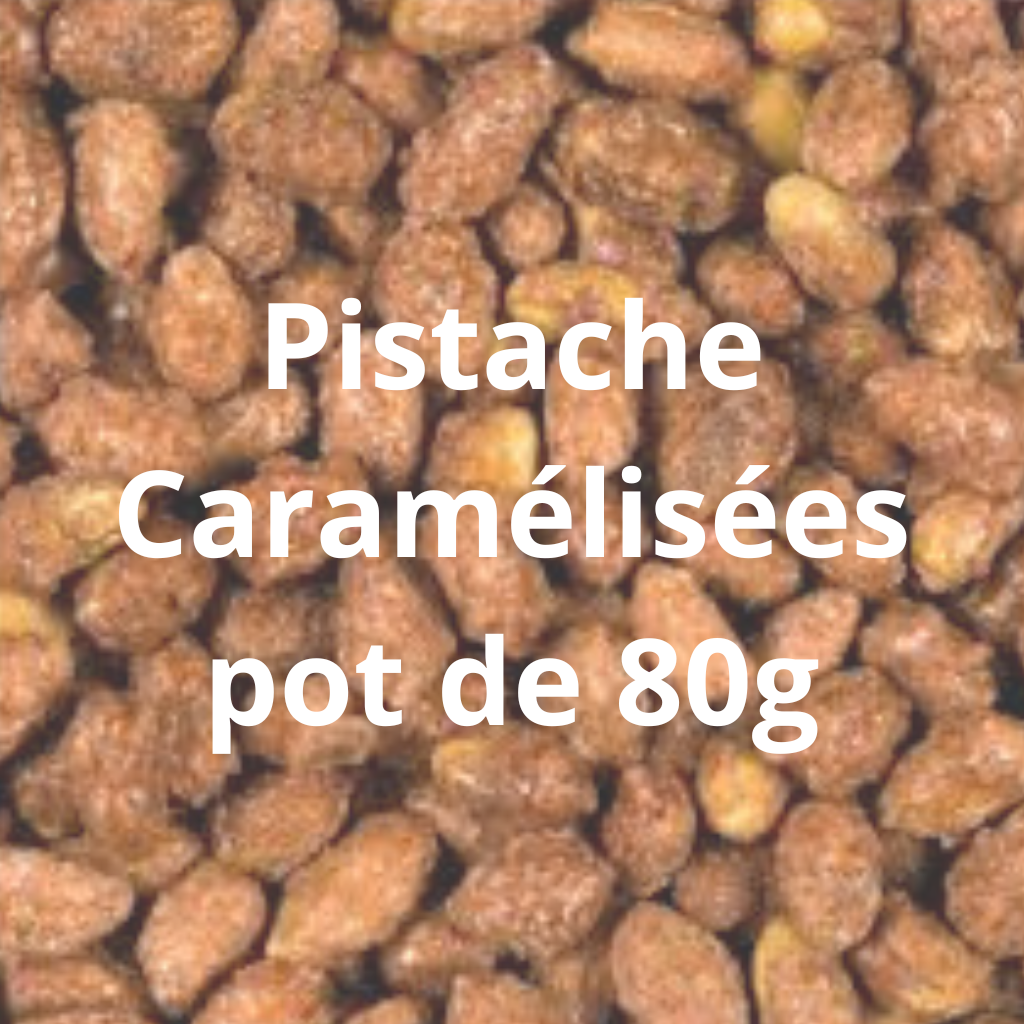 Chouchou Pistache Caramélisée pot de 80g