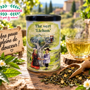 Thé Vert Lichon Noix de Coco et Amandes 100g