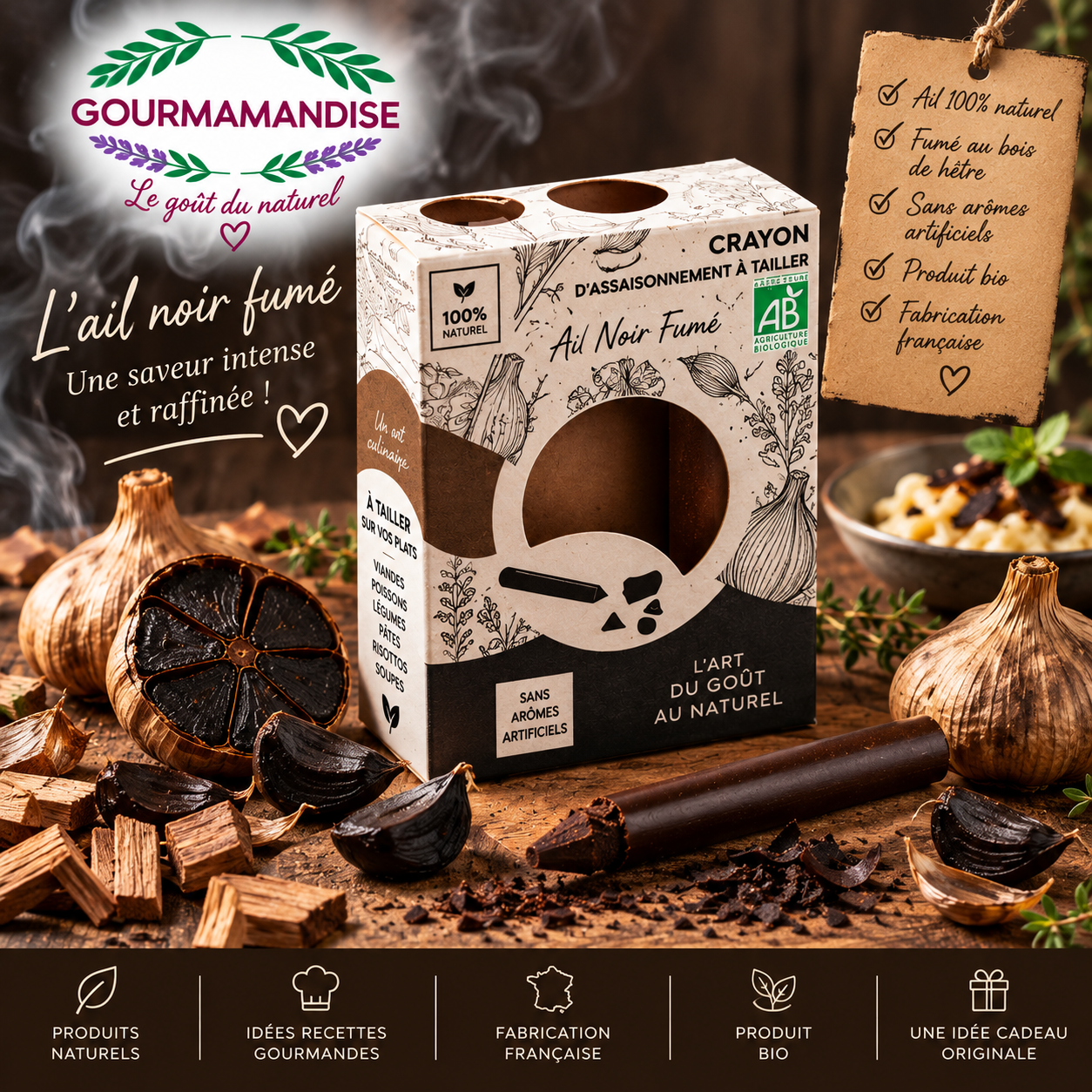 AIL NOIR FUME