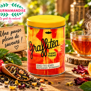 Gingembre Framboise Bio* End to end - boite de 100g / Vrac Infusion