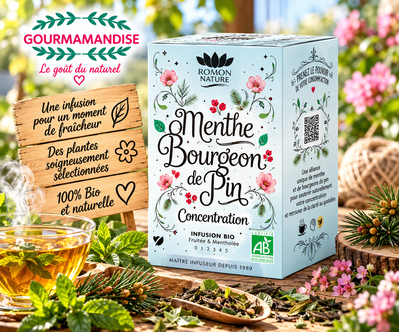 MENTHE BOURGEON DE PIN